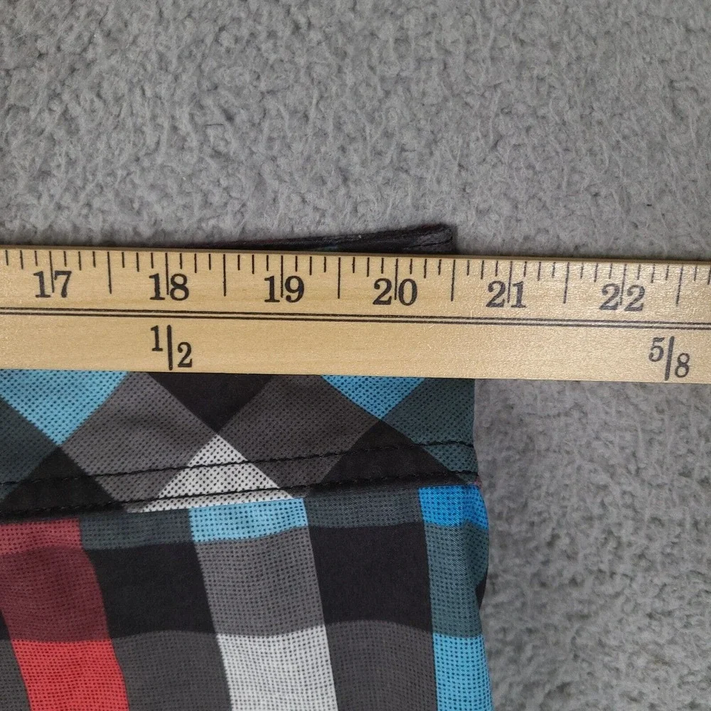 Quiksilver Board‎ Shorts Mens 40 Multicolor Plaid Check Swim Trunks Beach